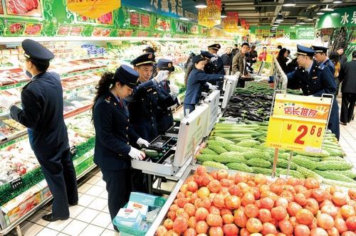 沈阳9家超市首批创建“放心肉菜示范超市”_大辽网_腾讯网